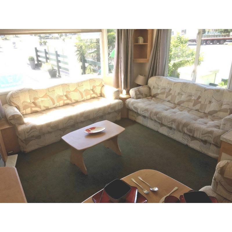 CHEAP STATIC CARAVAN IN SKEGNESS, LINCOLNSHIRE, CLOSE TO THE SEASIDE, PET FRIENDLY, 5 STAR PARK