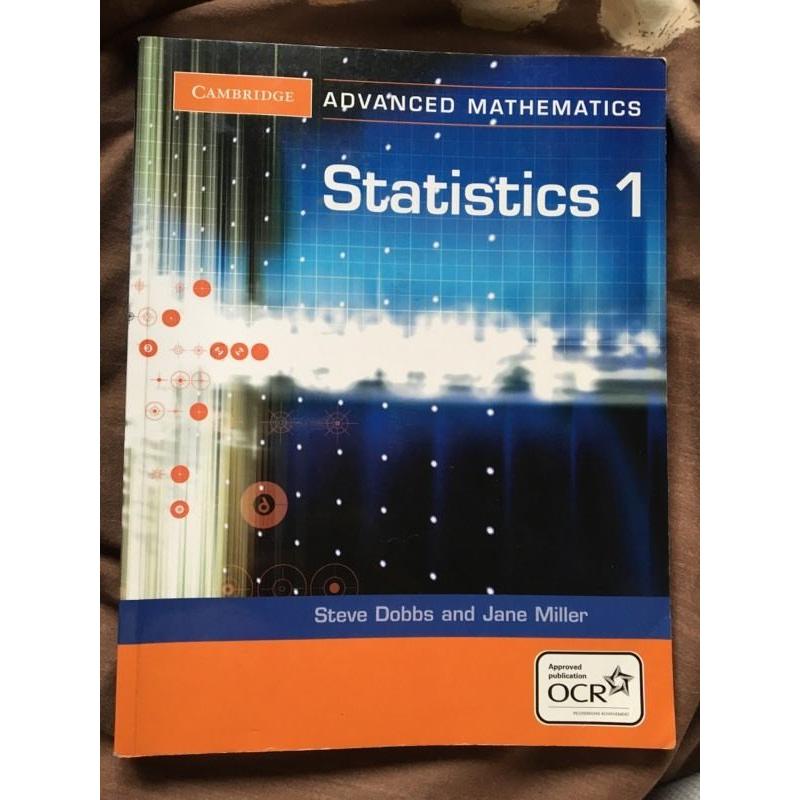 Advanced Mathematics: Statistics 1