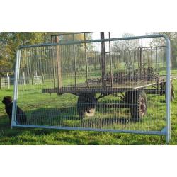 New Metal Fencing, Harris Style, Round Top Panels. Security, chicken run, garden trellis etc
