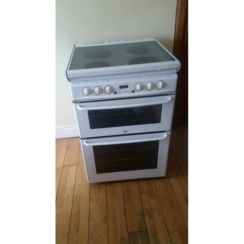cooker - electric with double oven (one fan assisted)