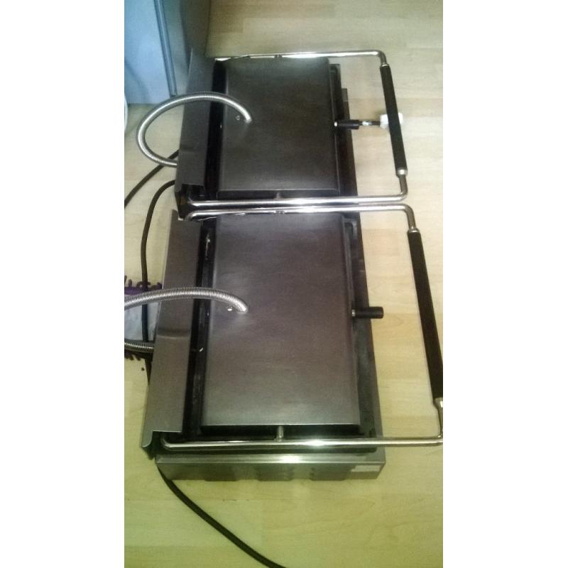 Rollergrill Large Double Electric Panini Grill