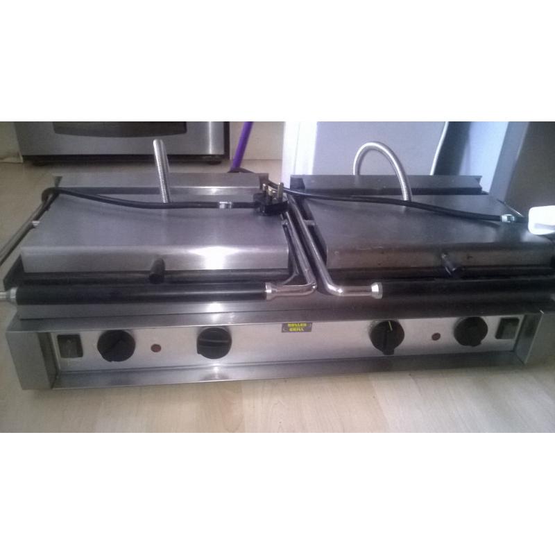 Rollergrill Large Double Electric Panini Grill