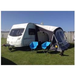 2 berth touring caravan 2008 Lunar clubman 475 ck with motor mover used Northern Ireland