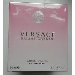 Versace Bright Crystal 90ml EDT Spray Brand New & Sealed Box