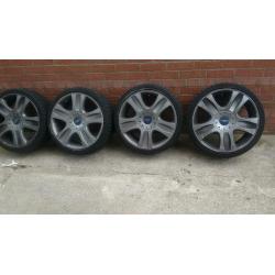 Ford focus kuga Mondeo 5 stud 18"alloy wheels