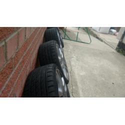 Ford focus kuga Mondeo 5 stud 18"alloy wheels