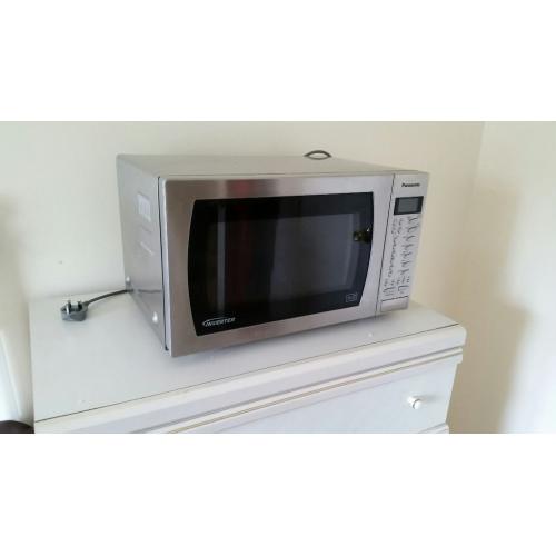Panasonic NN-ST479S Sensor Microwave Oven, Stainless Steel VGC