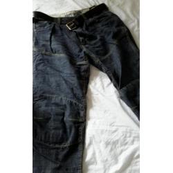 Motorcycle denim/kevlar jeans