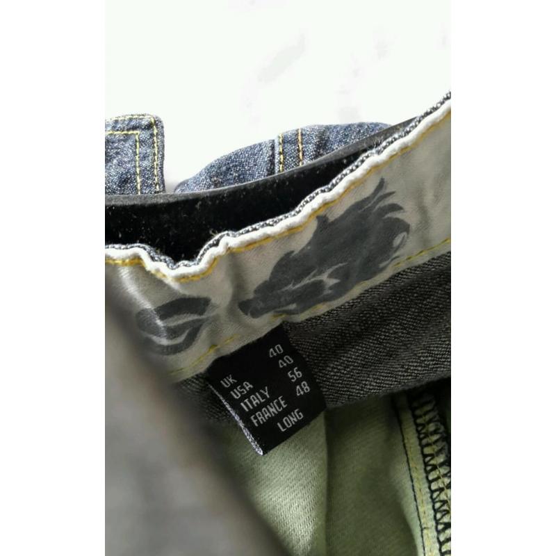 Motorcycle denim/kevlar jeans