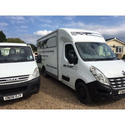 Renault master Luton low loader 2011