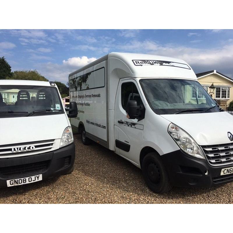 Renault master Luton low loader 2011