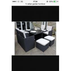 Garden furniture rattan outdoor