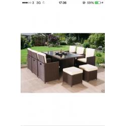 Garden furniture rattan outdoor
