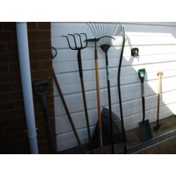 Collection of Garden Tools (Price is for all 8 Tools )