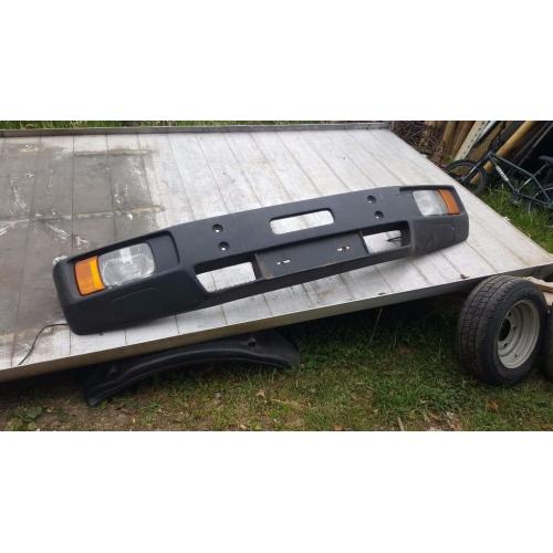 Mercedes front bumper complete with headlights