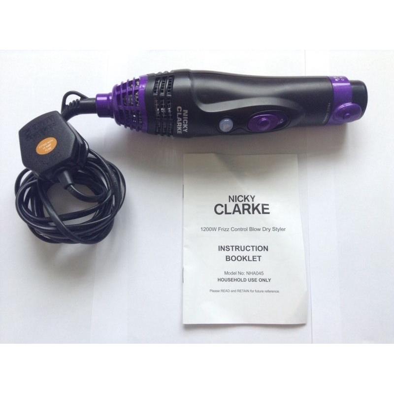 Nicky Clarke ionic 1200W Blow Dry Styler