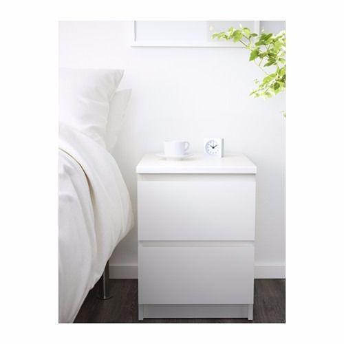*Discount* IKEA MALM Bedside Chest of Drawers White SE3 London