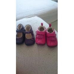 Baby shoes 3 and half F