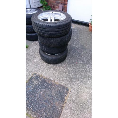Original Ford alloy wheel rims tyre size 195 60 15 rim size 6j 15 h2 ej525