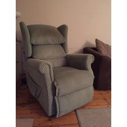 Sherborne 'Lift and Rise' Recliner Armchair - Excellent Condition