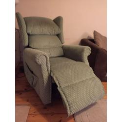 Sherborne 'Lift and Rise' Recliner Armchair - Excellent Condition
