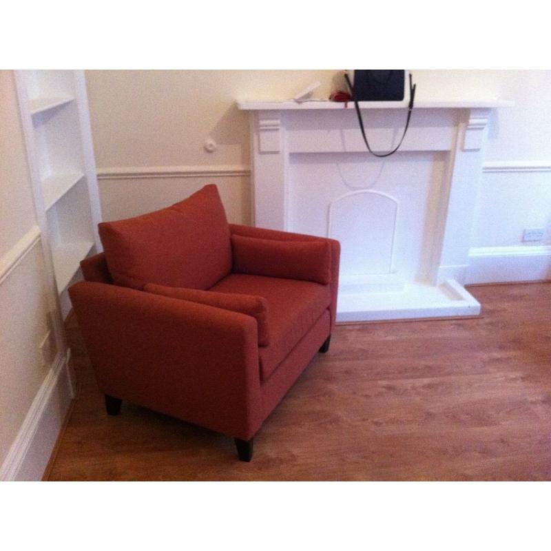 Gorgeous NEXT corner sofa and snuggler for sale!