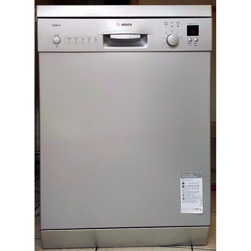 Bosch SMS50T02GB - 60cm Dishwasher in silver, 12 Pl/Set A+AA Rated
