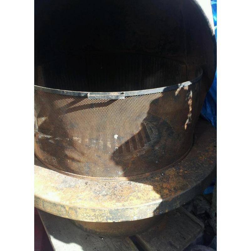 Genuine cast iron multifuel Jottul fireplace