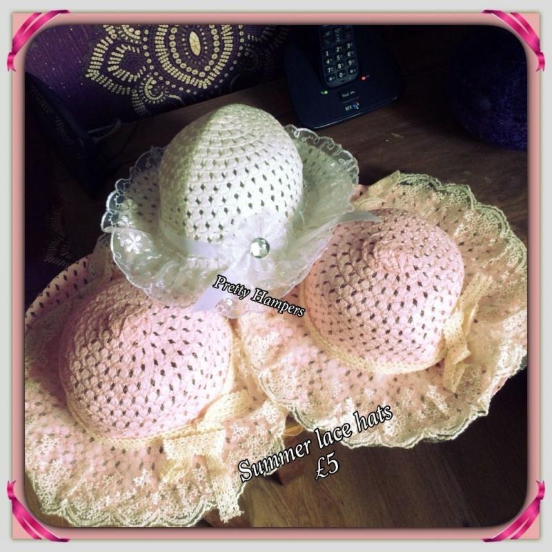 Baby straw hats (soft)