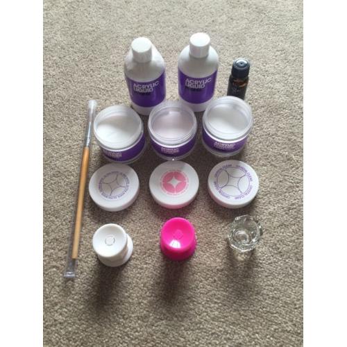Acrylic nail kit