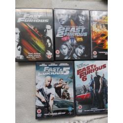 fast and furious 1-7 dvd