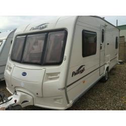 Bailey pageant bordeaux fixed bed 2006 touring caravan