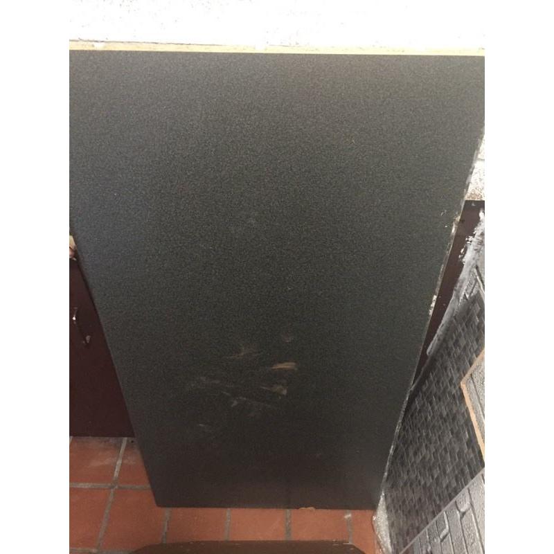 Breakfast bar leg and work top