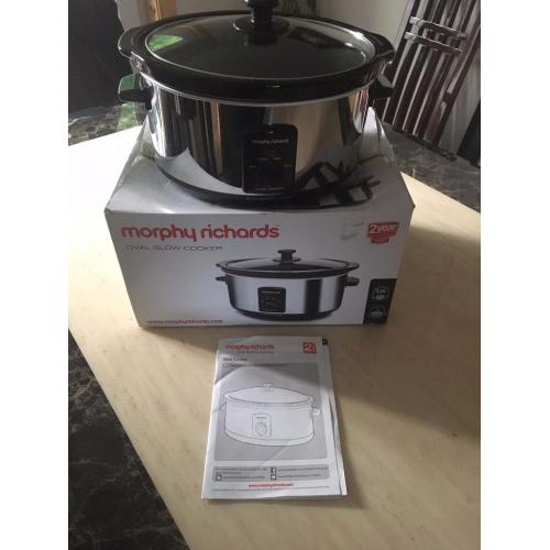 BRAND NEW 3.5 Ltr Morphy Richards Slow Cooker mdl 48710A