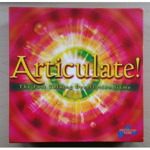 ARTICULATE The Fast Talking Description Game Articulate! Memory Game Fun Party Game FULLY Complete