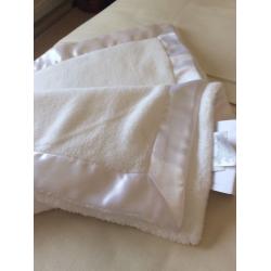 WHITE COMPANY COT BLANKET. AS NEW