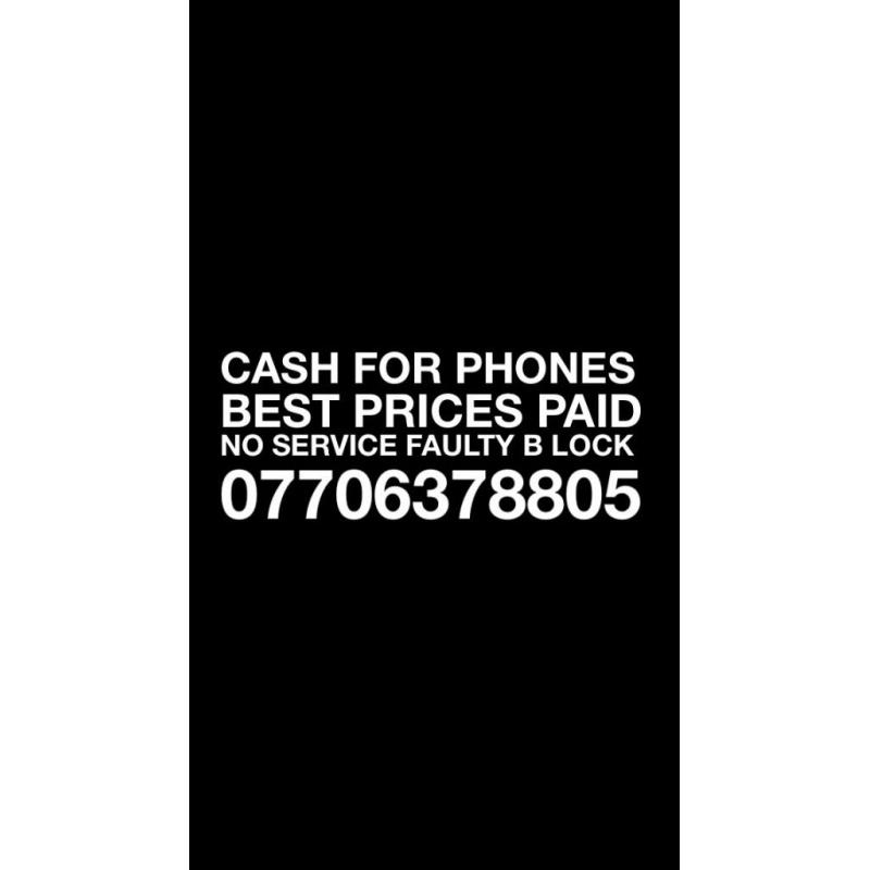 Wanted iPhone 6 6 plus 6s samsung s7 edge s7 s6 edge plus faulty new used n o signal b lock damaged