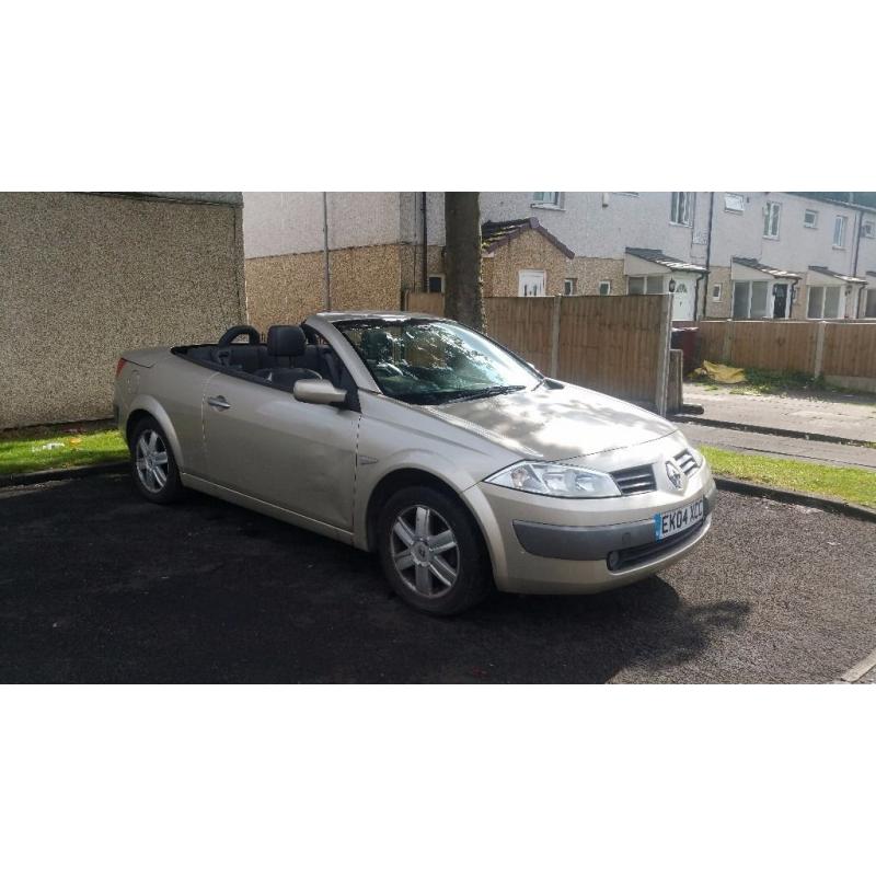 04 Renault Megane 1.6 Coupe convertible. Everything works.