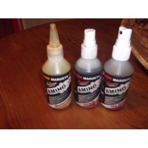 marukyu baits amino gloop x1 amino spray x2
