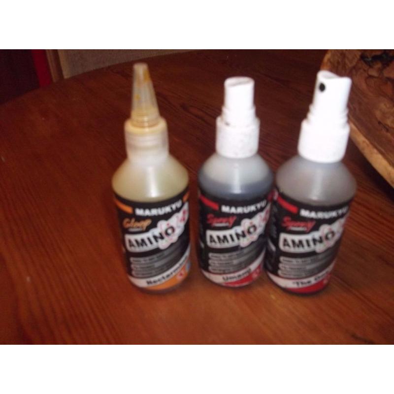 marukyu baits amino gloop x1 amino spray x2