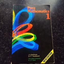Pure mathematics 1 fourth edition
