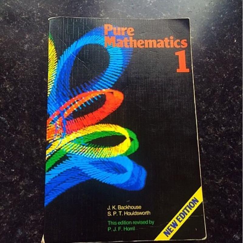 Pure mathematics 1 fourth edition