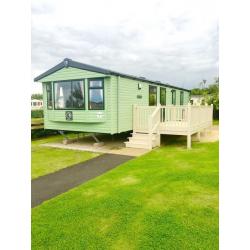 CARAVAN 4 SALE, SITE FEES UNTIL 2018, DECKING, STUNNING PARK! READ THE REST BELOW