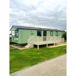 CARAVAN 4 SALE, SITE FEES UNTIL 2018, DECKING, STUNNING PARK! READ THE REST BELOW