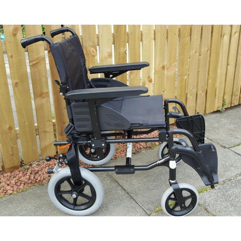 Wheelchair invacare action NG. transit. Folding chair