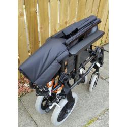 Wheelchair invacare action NG. transit. Folding chair