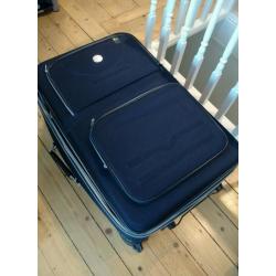 Large travel express suitcase