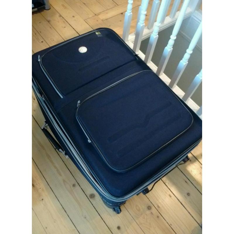 Large travel express suitcase