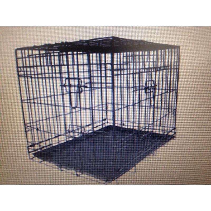 Medium 2 door dog cage