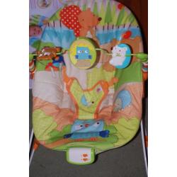 Bright Starts Baby Bouncer with vibration and sound